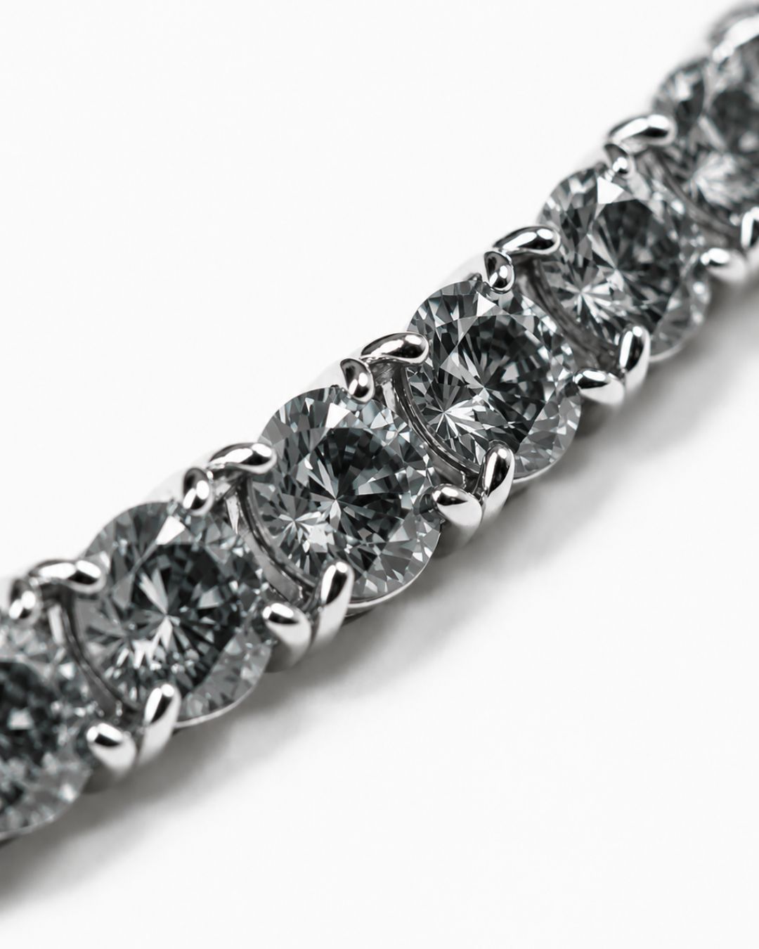 Cendre Éclat Bracelet | Grey Moissanite 5