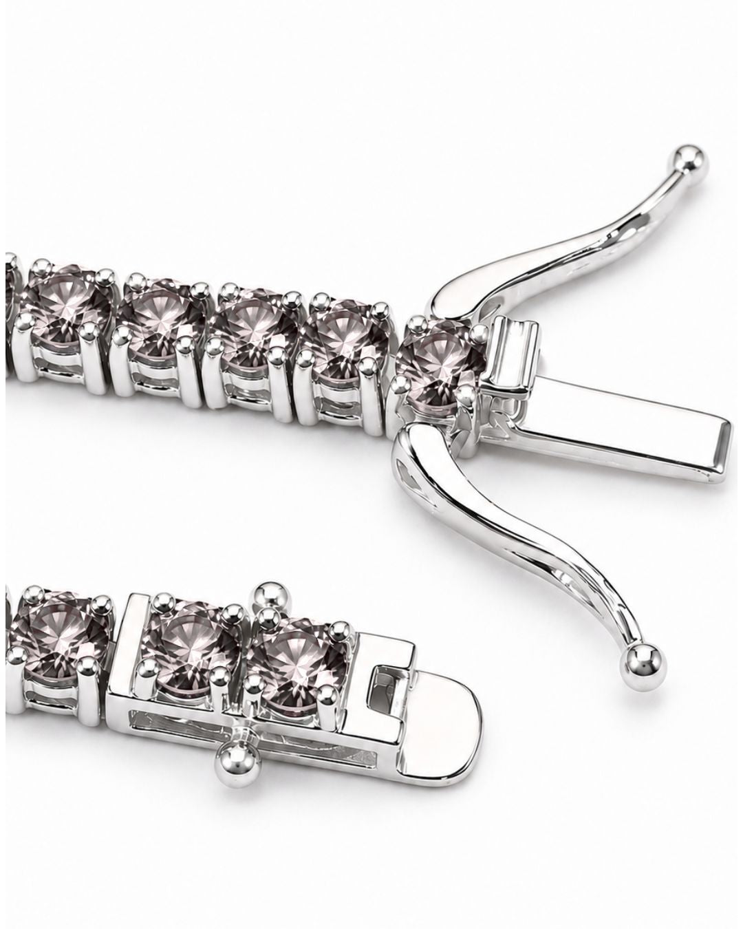 Cendre Éclat Bracelet | Grey Moissanite 3