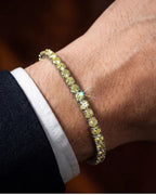 Champagne Éclat Bracelet | Champagne Moissanite 4