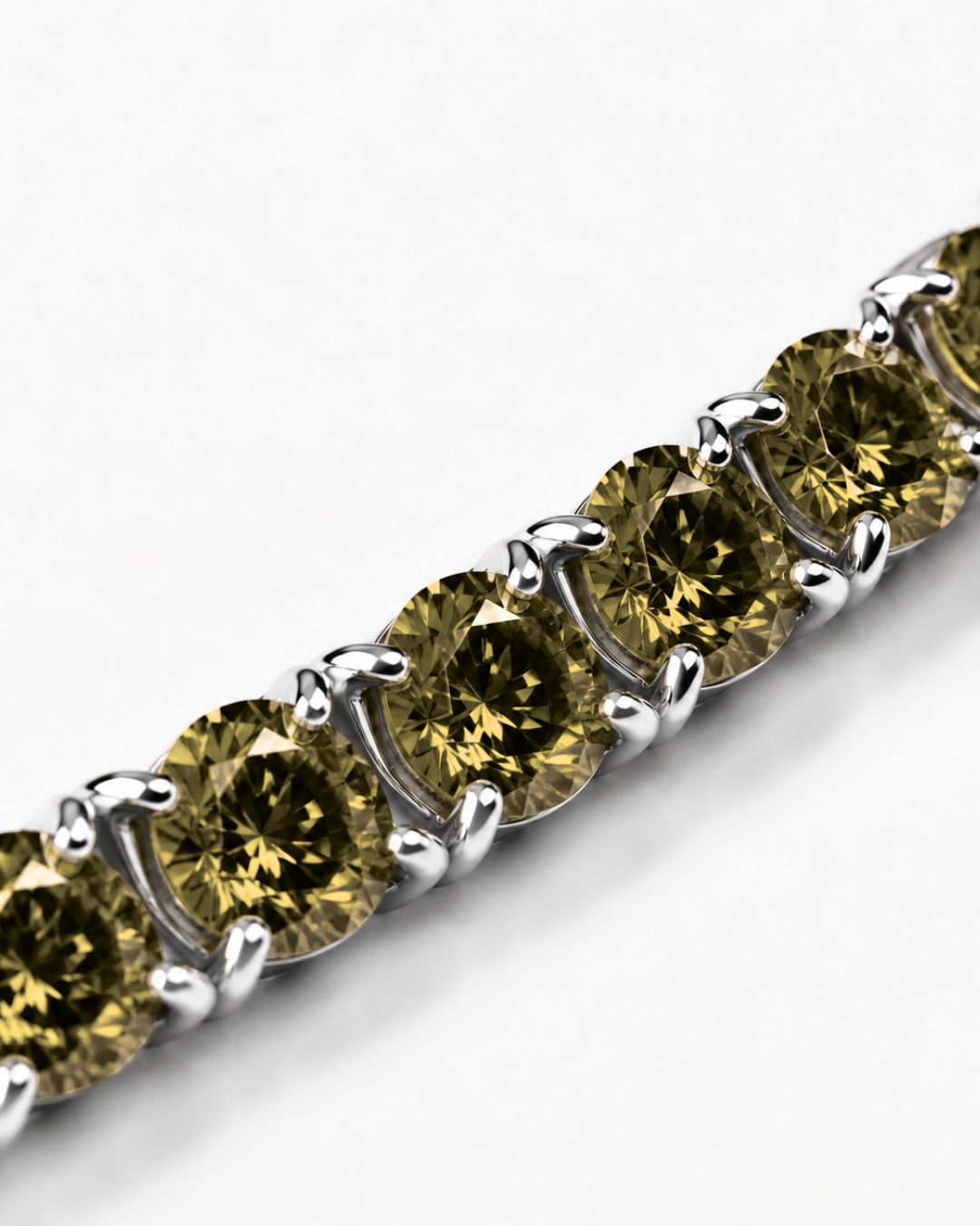 Champagne Éclat Bracelet | Champagne Moissanite 3