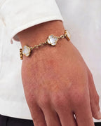 Charm Bracelet Nacre I Gold 2