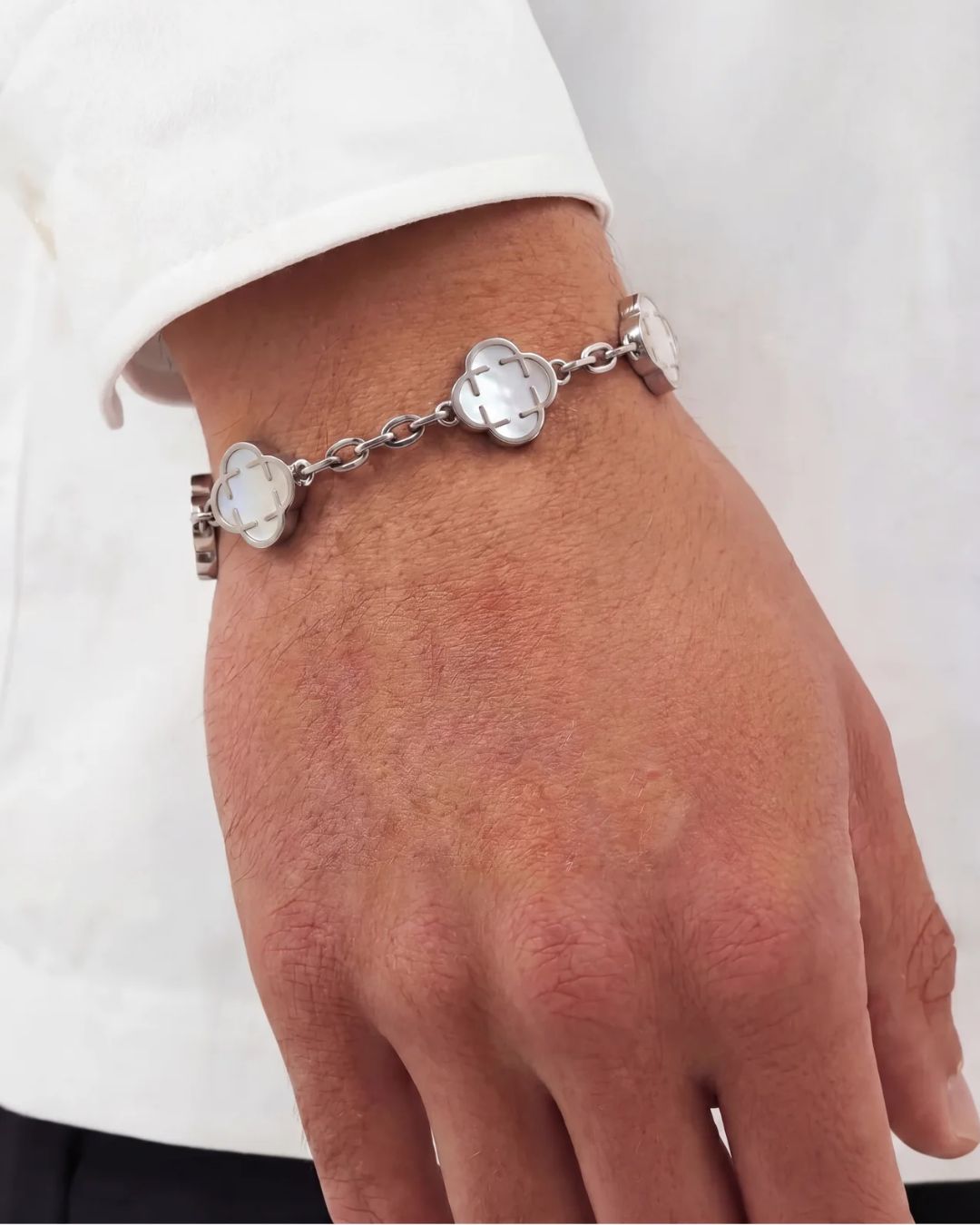 Charm Bracelet | Nacre Silver 2