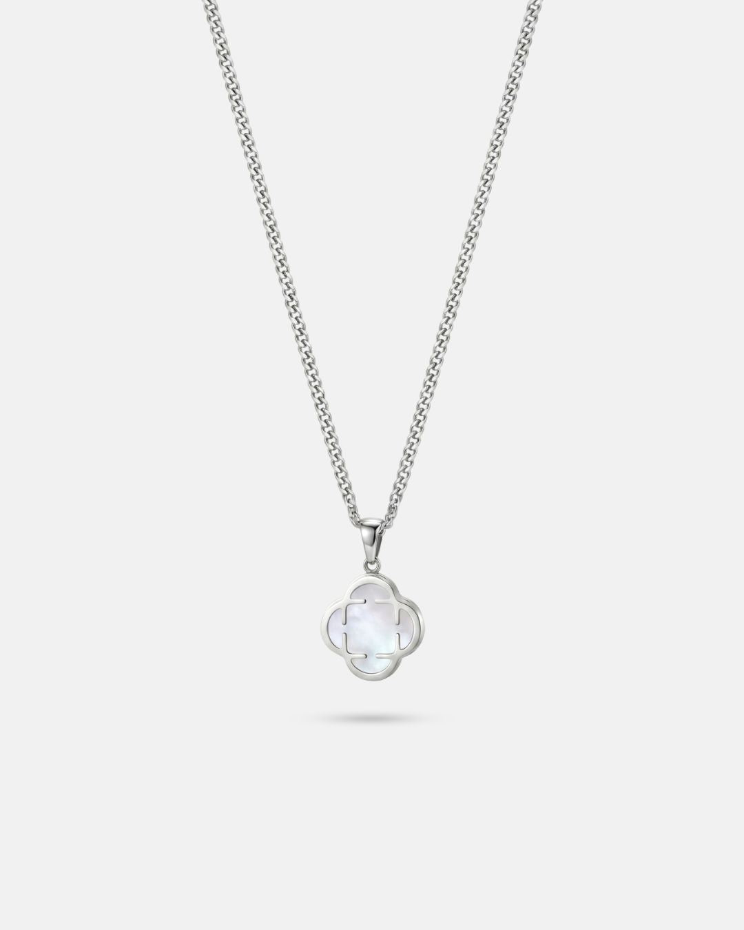 Charm Necklace | Nacre Silver 1