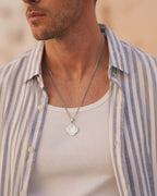 Charm Necklace | Nacre Silver 4