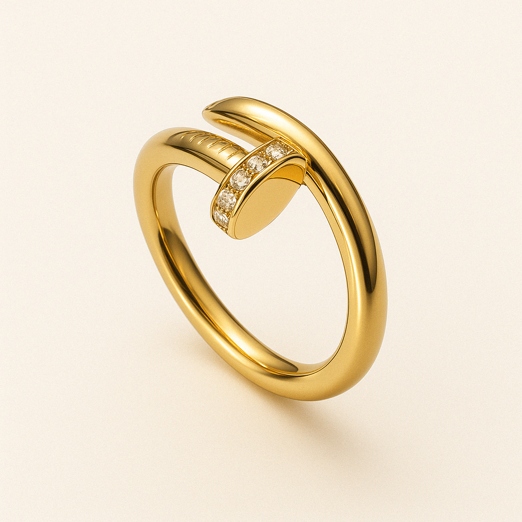 Nail Crystal Ring 2