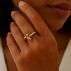 Nail Crystal Ring 1