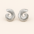 Iris Sculptural Earrings 8