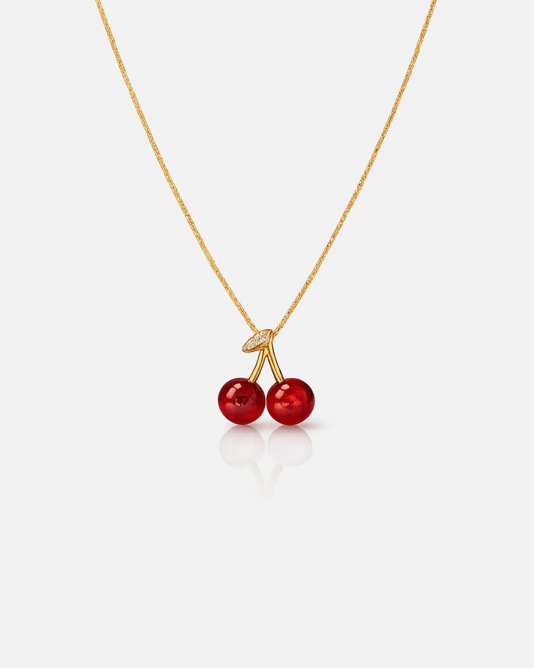 Cherry Pendant Necklace 1