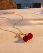 Cherry Pendant Necklace 4