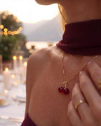 Cherry Pendant Necklace 2
