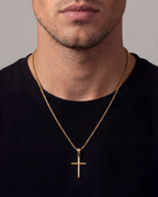 Christian Cross Necklace | Gold 2
