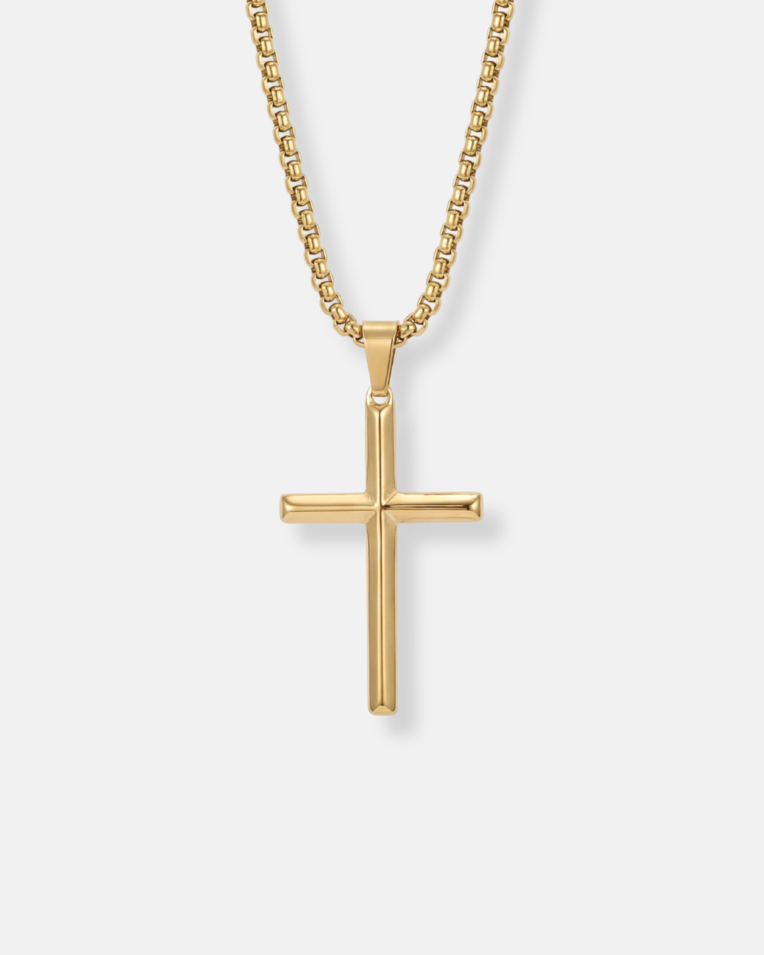 Christian Cross Necklace | Gold 1