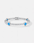 Clover Bracelet | Azure Silver 1