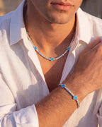 Clover Necklace | Azure Silver 3