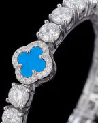 Clover Bracelet | Azure Silver 6