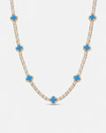 Clover Necklace | Azure Gold 1