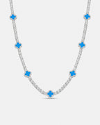 Clover Necklace | Azure Silver 1