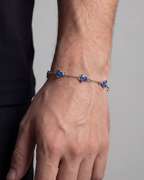 Clover Blue Zircon Bracelet | Stainless Steel 2