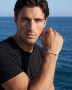Clover Bracelet | Malachite Silver 3