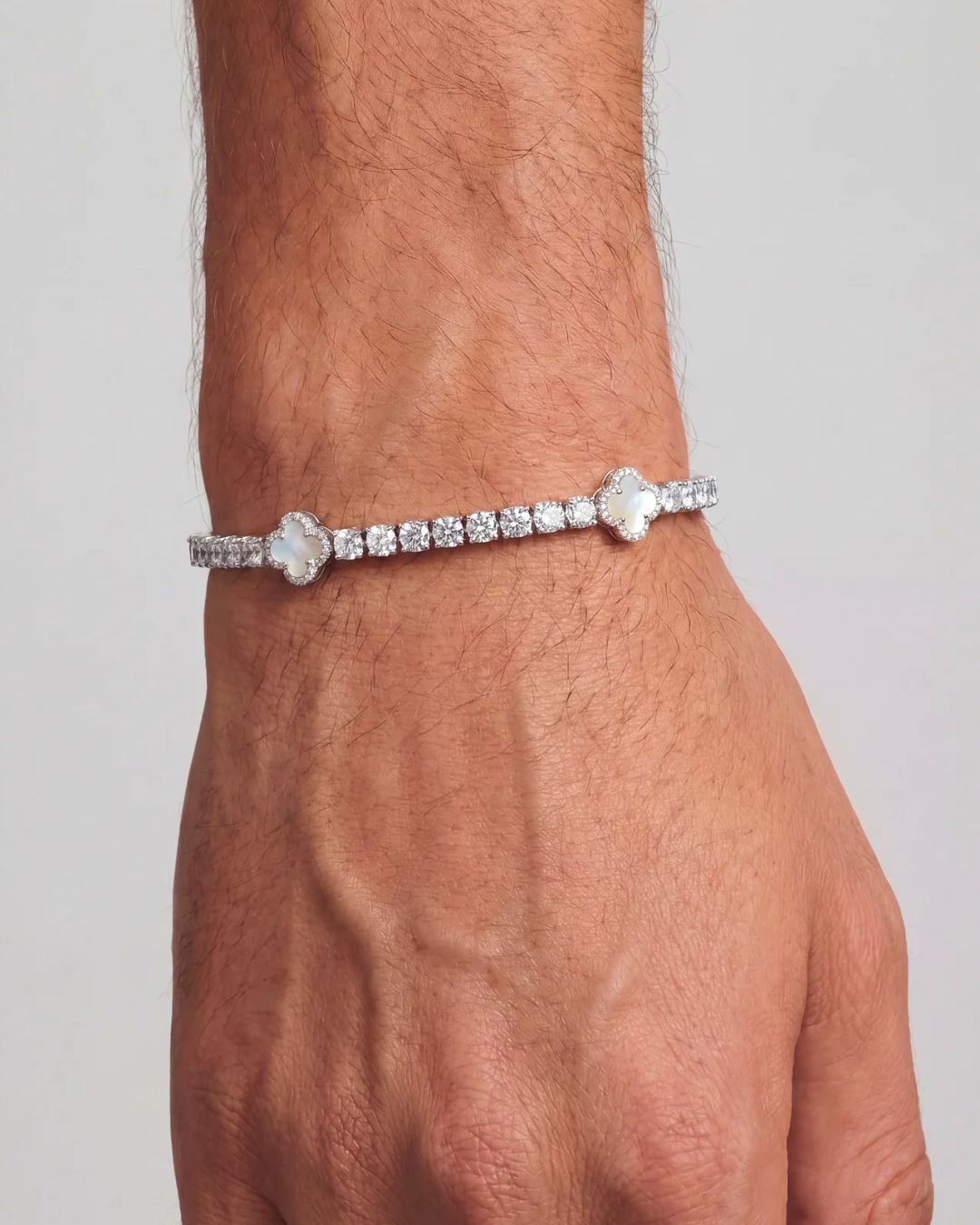 Clover Bracelet | Nacre Silver 2