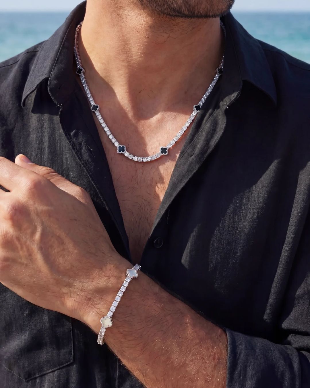 Clover Bracelet | Nacre Silver 3