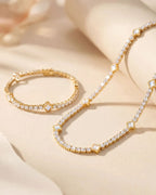 Clover Necklace | Nacre Gold 3