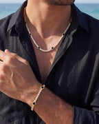 Clover Bracelet | Onyx Black Gold 4