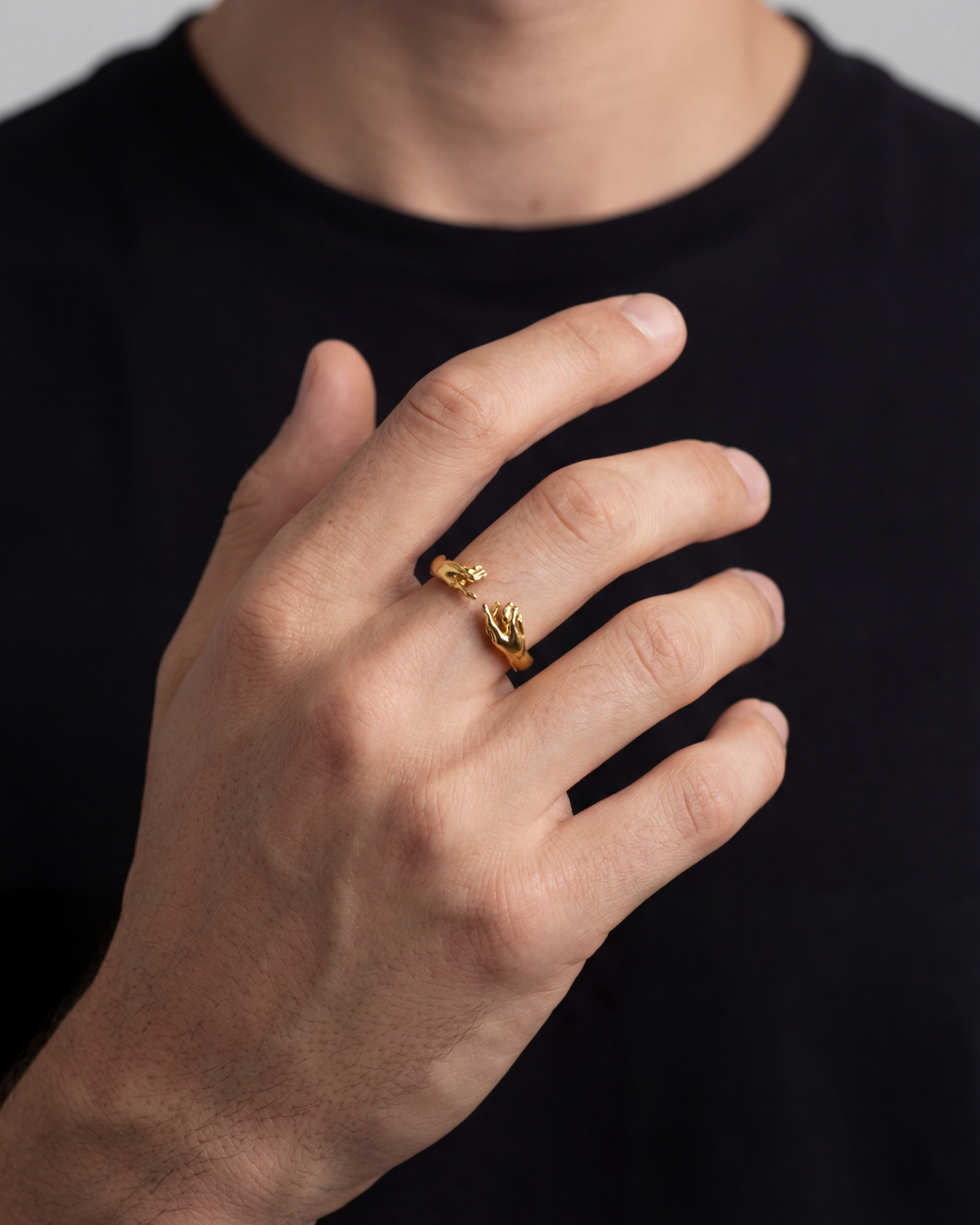 Creation Of Adam Ring I Gold 2