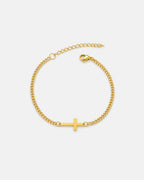 Cross Bracelet | Gold 1
