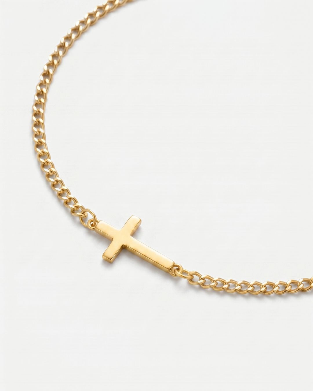 Cross Bracelet | Gold 3