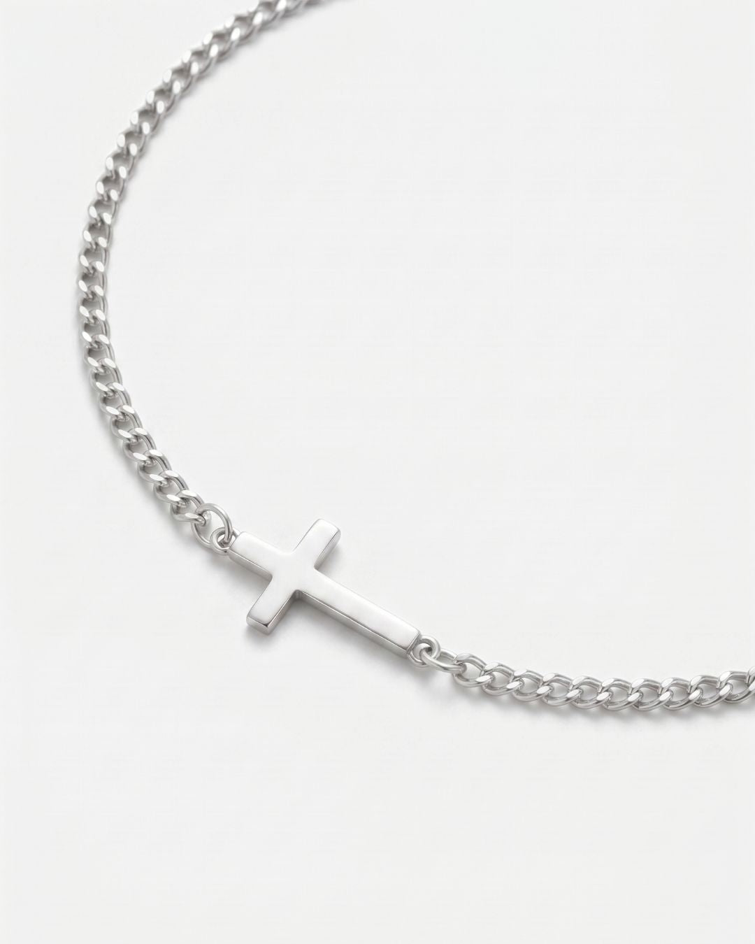 Cross Bracelet | Silver 3