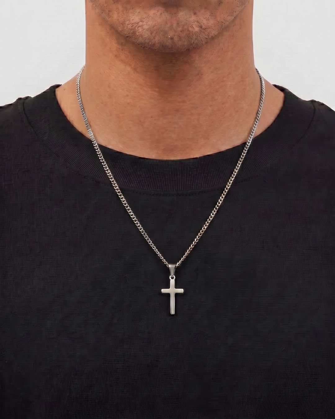 Cross Necklace | Silver 2