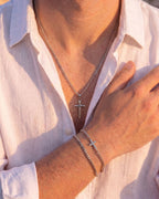 Cross Necklace | Silver 4