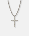 Crucifix Pendant Necklace I Silver 1