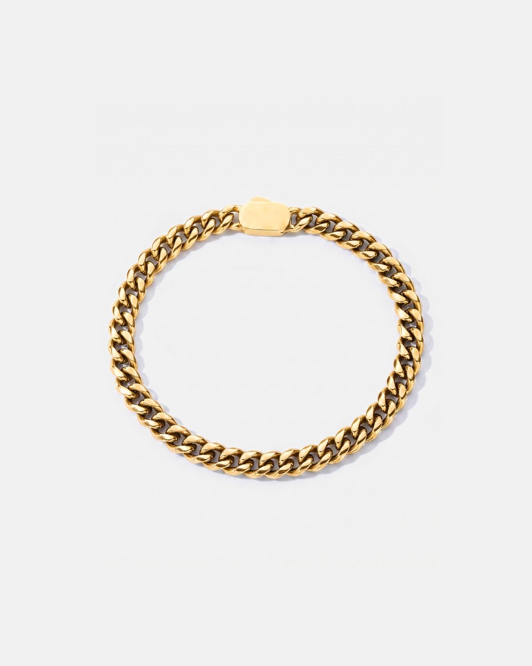Cuban Chain Bracelet | 14K Gold 1