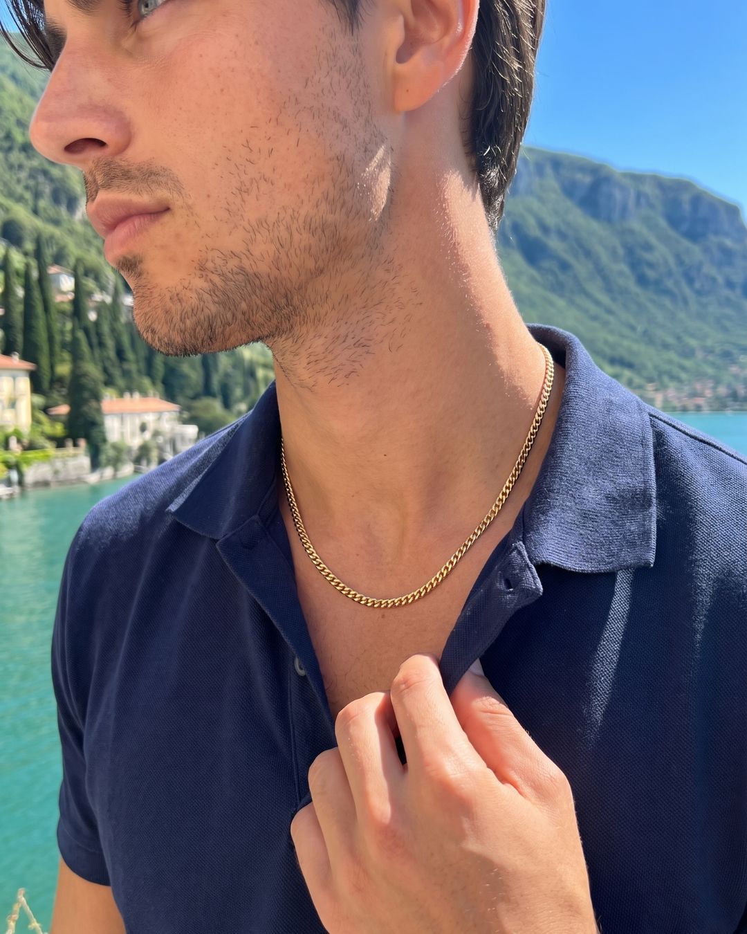 Cuban Chain 3mm | 18K Gold 4