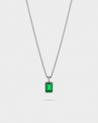 Emerald Pendant Necklace | 1 Carat 1