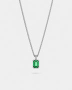 Emerald Pendant Necklace | 2 Carat 1
