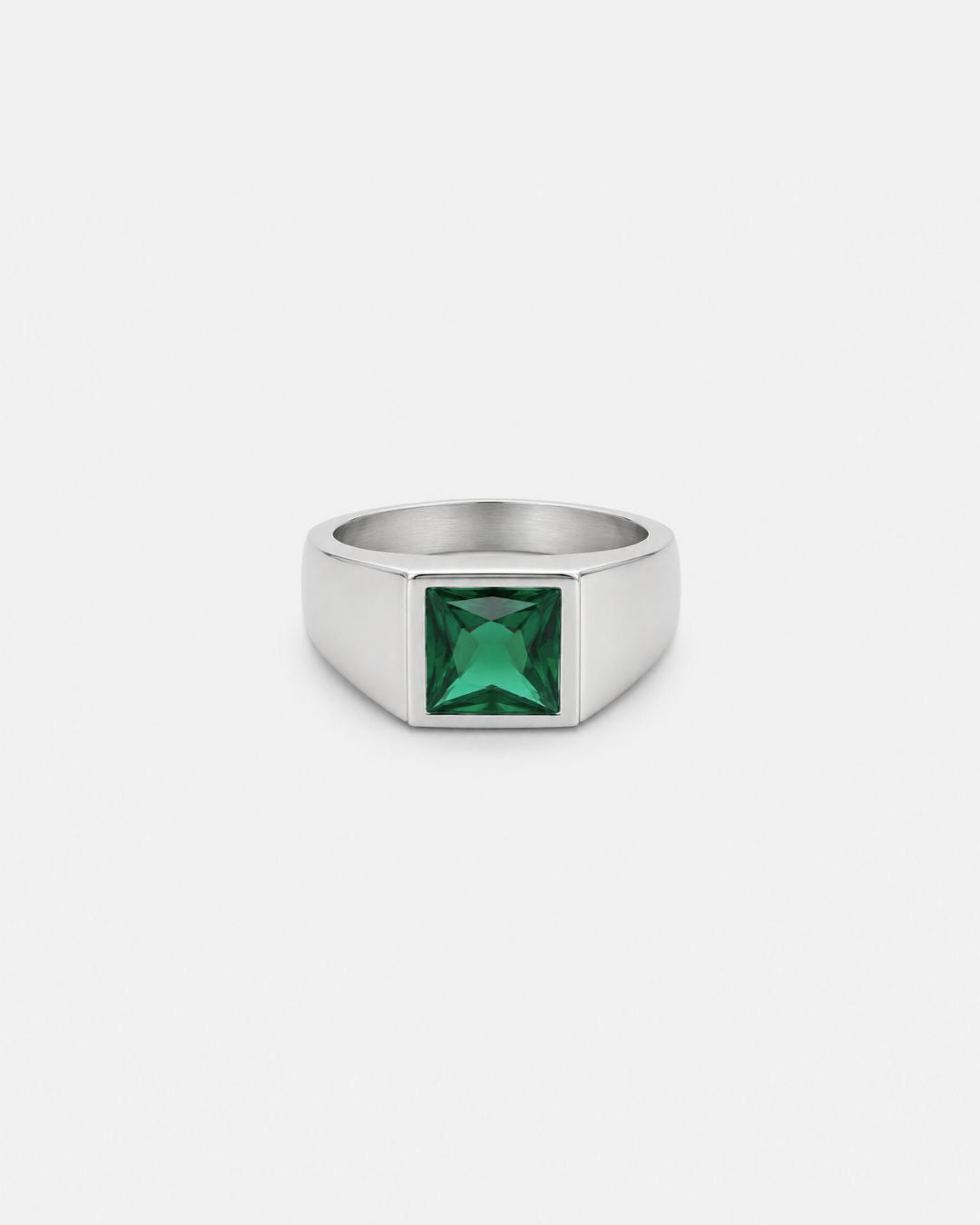 Emerald Ring | Titanium Steel 1