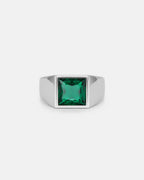 Emerald Ring | Titanium Steel 5