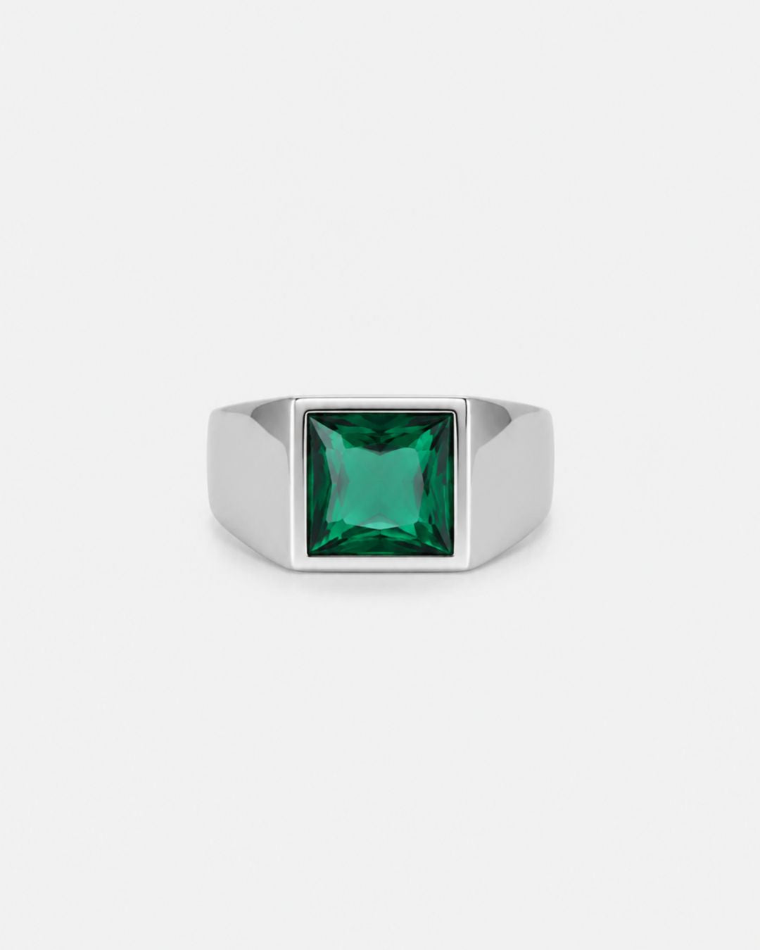 Emerald Ring | Titanium Steel 5