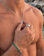 Emerald Pendant Necklace | 1 Carat 8
