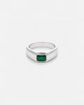 Emerald Ring | 1 Carat 925 Silver 1