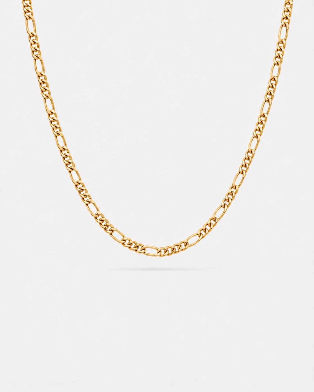 Figaro Chain 3mm | 18K Gold 1
