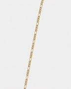 Figaro Bracelet 3mm | 18K Gold 3