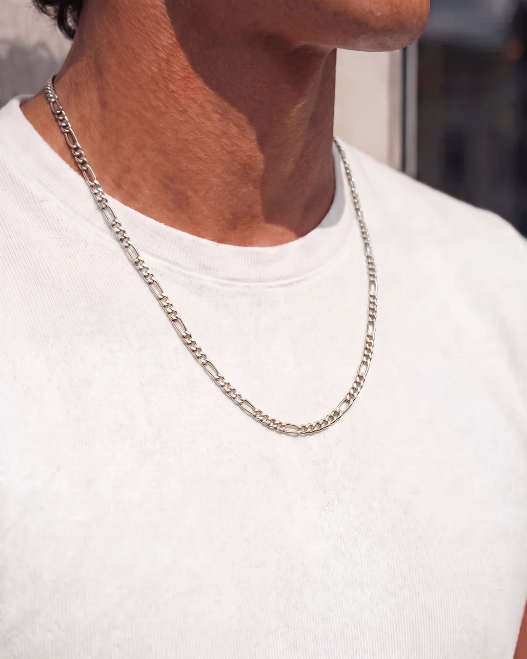 Figaro Chain 3mm | Silver 2