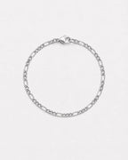 Figaro Bracelet 3mm | Silver 1