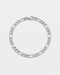 Figaro Bracelet 6mm | Silver 1