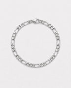 Figaro Bracelet 6mm | Silver 1