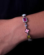 Gemstone Bracelet I Silver 6